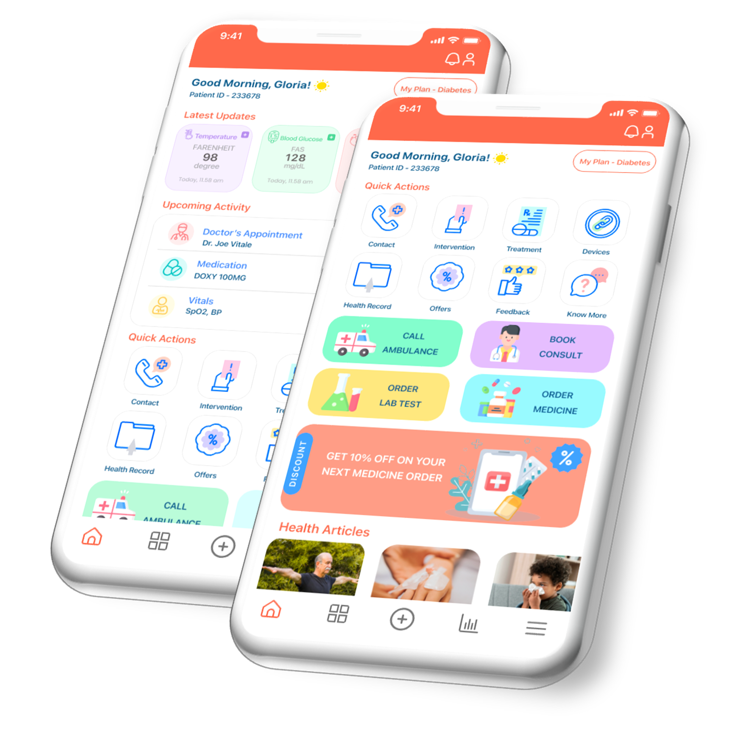 Patient App screenshot